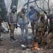 Soldados ucranianos en Donbass