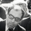 Jean-Luc Godard at Berkeley, 1968; fot. Gary Stevens