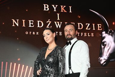 Prowadzący Galę rozdania nagród Byki i Niedźwiedzie - Cezary Szymanek, redaktor naczelny Gazety Gieł