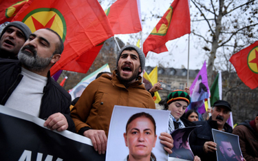 Demonstracja po zabiciu trojga Kurdów w Paryżu