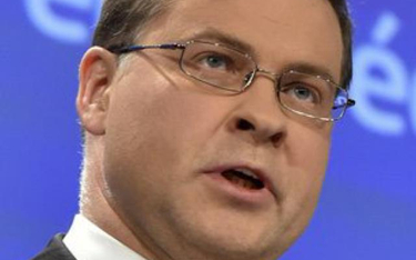 Valdis Dombrovskis, wiceprzewodniczący Komisji Europejskiej