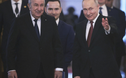 Abd al-Madżid Tabbun, prezydent Algierii i Władimir Putin