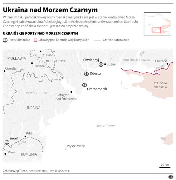Sytuacja na Morzu Czarnym po niemal trzech latach wojny