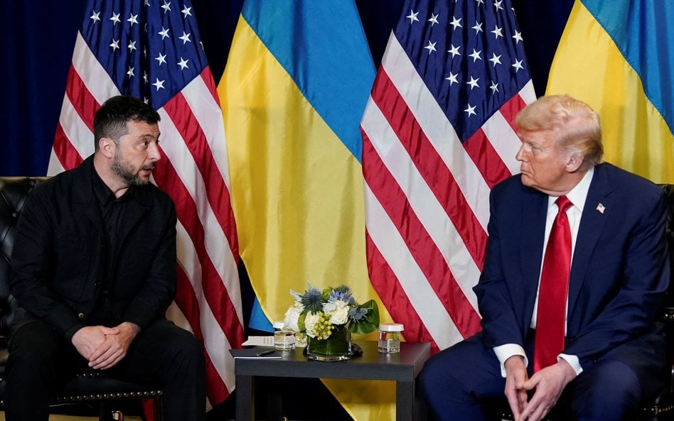 Wołodymyr Zełenski i Donald Trump rozmawiali we wtorek w Nowym Jorku
