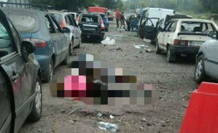 W ataku w Zaporożu zginęły 23 osoby - podały lokalne władze