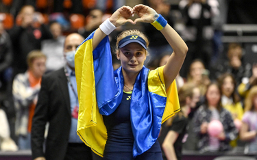 Dajana Jastremska uciekła przed bombami i znów gra w tenisa