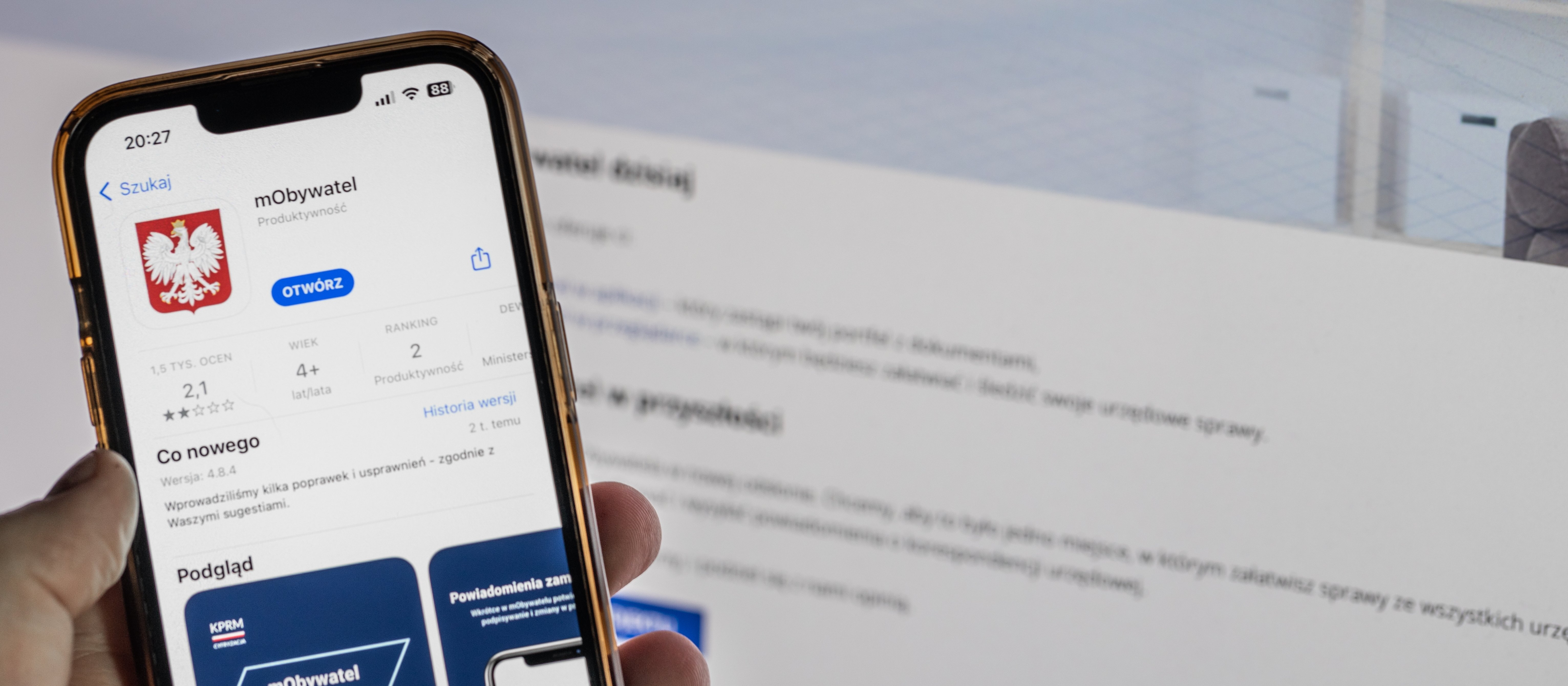 Ważna nowość w mObywatelu. Jako pierwsi mogą z niej skorzystać mieszkańcy Gdyni