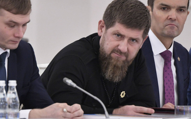 Ramzan Kadyrow, prezydent Czeczenii, stronnik Putina