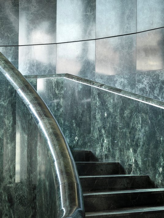 Wnętrza budynku Novej Scény.