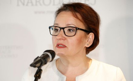 Szefowa MEN Anna Zalewska