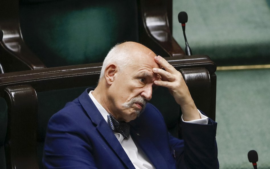 Korwin-Mikke: robi się ze mnie kozła ofiarnego