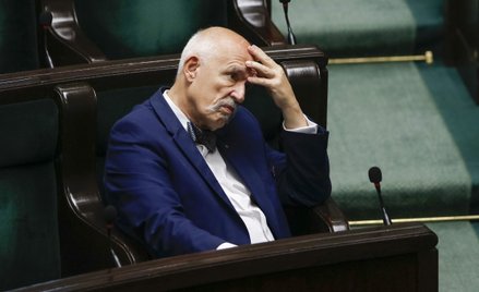 Janusz Korwin-Mikke, jeden z liderów Konfederacji