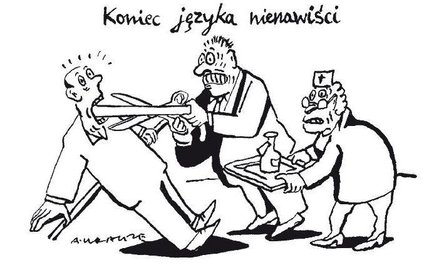 Komentarz rysunkowy. Koniec języka nienawiści
