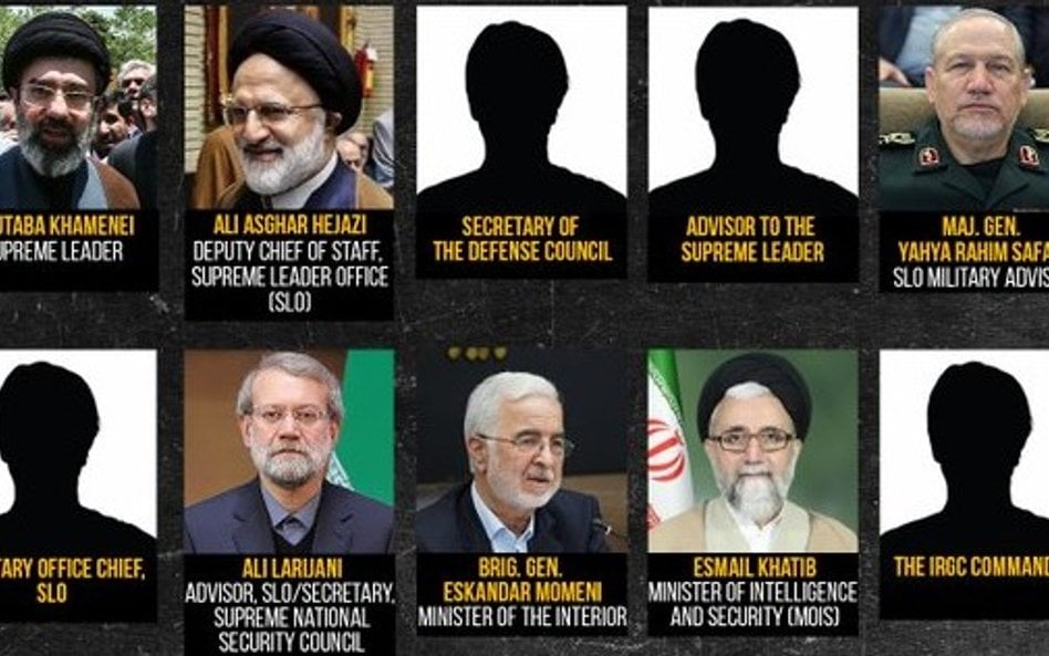 Plakat, publikowany przez Departament Sprawiedliwości USA