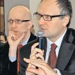 Paweł Lisicki, redaktor naczelny „Rz”, przemawia na konferencji