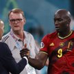 Trenerów Belgów Roberto Martinez i Romelu Lukaku