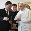Moon Jae-in i papież Franciszek