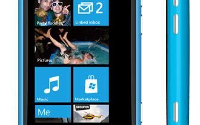 Nokia Lumia 800 z systemem Windows Phone 7,5