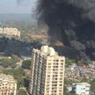 Płoną slumsy Bombaju