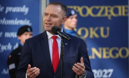 Prezydent RP Karol Nawrocki podczas inauguracji roku szkolnego 2026/2027