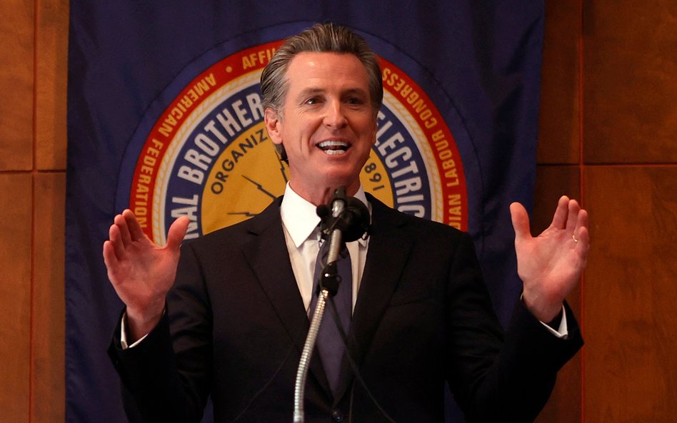 Gubernator Kalifornii Gavin Newsom