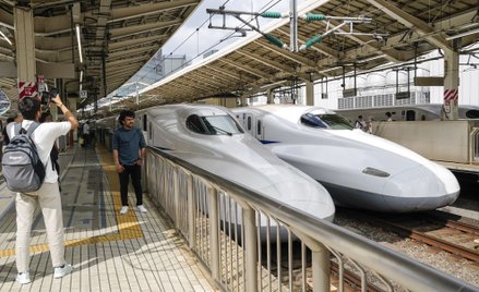 Nowy japoński Shinkansen będzie jeździł z Tokio do Nagoi i Osaki z prędkością 600 kilometrów na godz