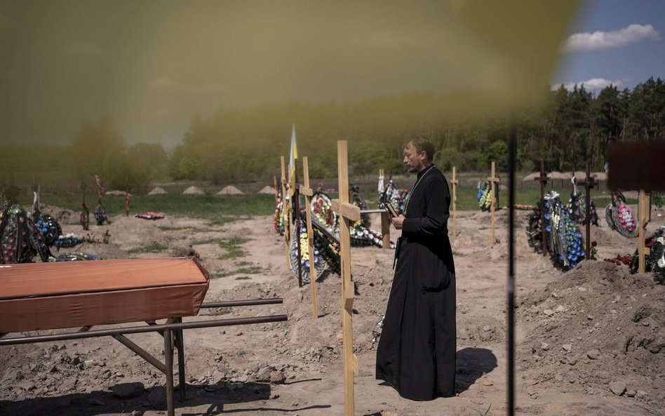 W Ukrainie Rosjanie popelnili co najmniej 78 tys. zbrodni wojennych. Najbardziej znana jest masakra 