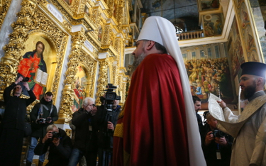 Cerkiew Prawosławna Ukrainy po raz pierwszy odprawiła nabożeństwo w Ławrze Peczerskiej