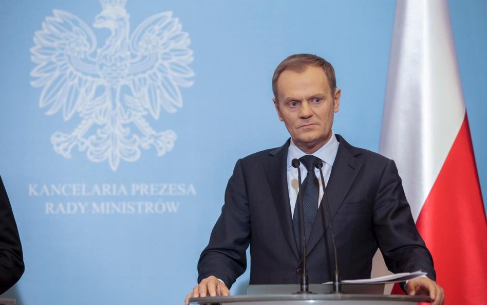 Tusk: wzorowe pięć lat Bondaryka