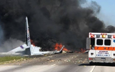 USA: Katastrofa wojskowego samolotu. Nie żyją dwie osoby