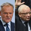 Donald Tusk, Jarosław Kaczyński i Sławomir Mentzen