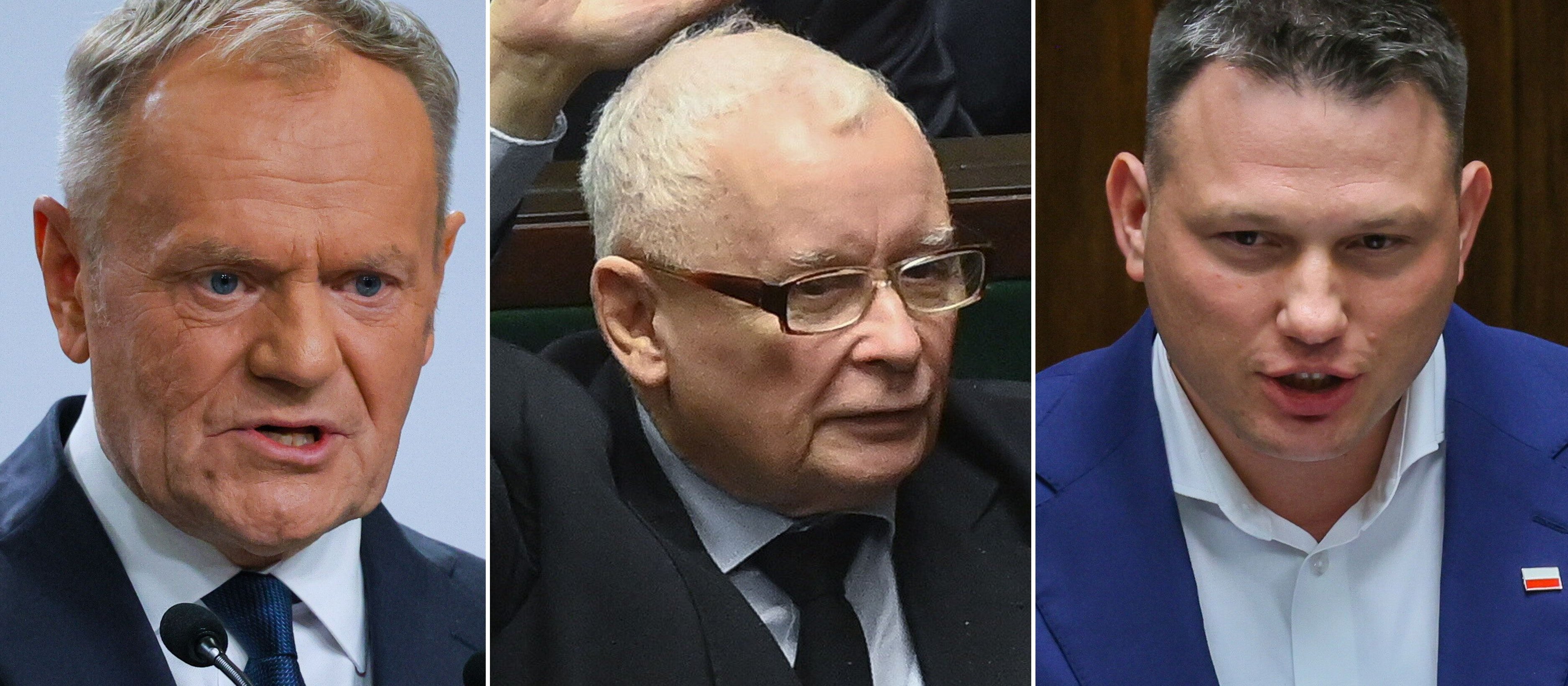 Nowy sondaż: KO wyraźnie przed PiS. Jakiej koalicji Polacy nie chcą?