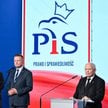 Jarosław Kaczyński w czasie konferencji prasowej