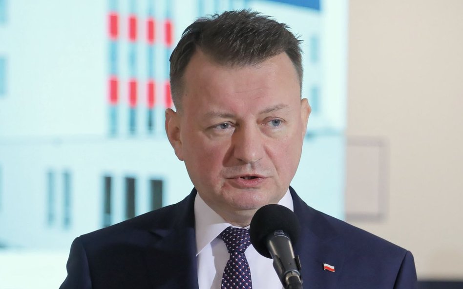 Minister obrony narodowej Mariusz Błaszczak