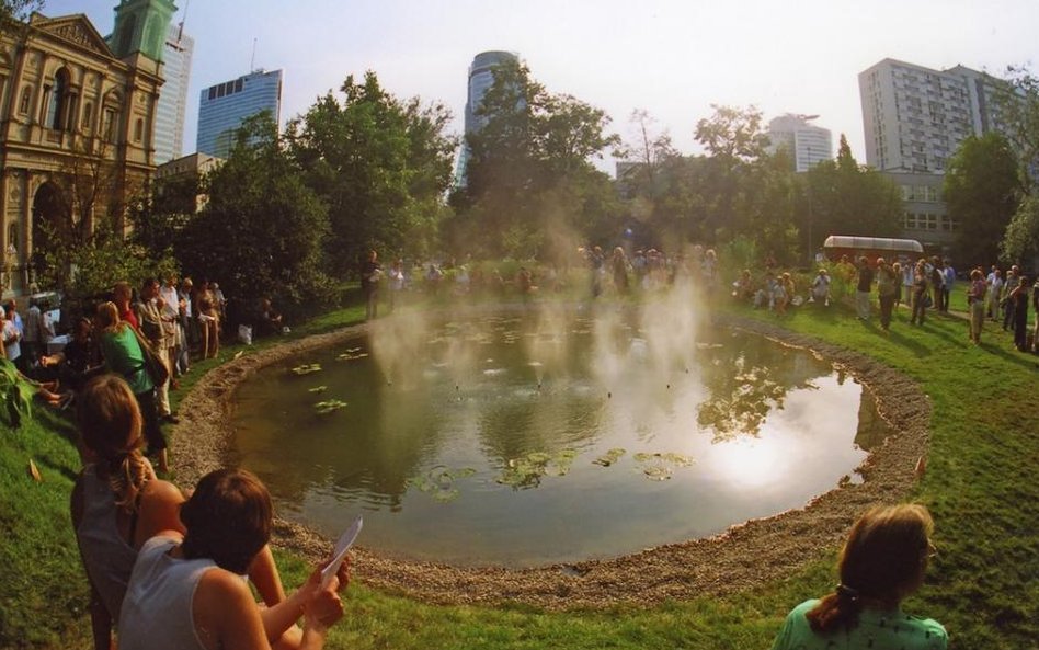 Joanna Rajkowska, „Dotleniacz”, 2007; CSW Zamek Ujazdowski