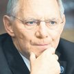 Wolfgang Schaeuble, minister finansów RFN.
