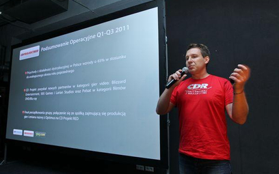 Adam Kiciński, prezes CD Projekt Red