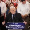 Prezes PiS, wicepremier Jarosław Kaczyński w Elblągu