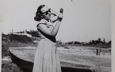 Maria Stangret-Kantor, lata 50.