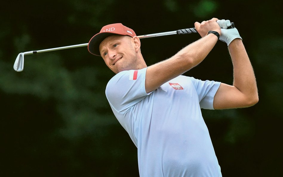 Adrian Meronk był w golfie jedynym reprezentantem Polski na olimpijskim polu w Tokio