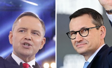 Karol Nawrocki i Mateusz Morawiecki