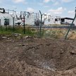 Magazyn firmy Wildberries w Elektrostali, który spłonął po niedawnym ataku ukraińskich dronów