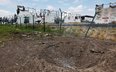 Magazyn firmy Wildberries w Elektrostali, który spłonął po niedawnym ataku ukraińskich dronów