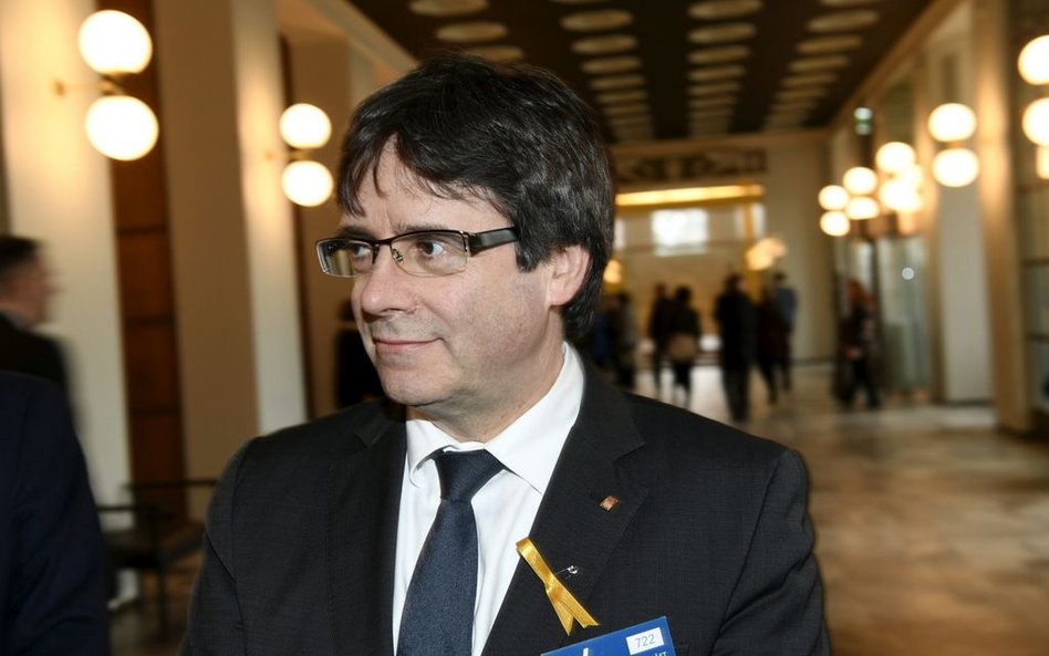 Niemiecka policja zatrzymała byłego premiera Katalonii