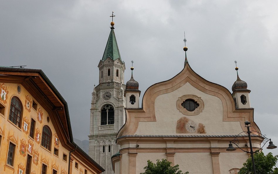 Kościół świętych apostołów Filipa i Jakuba w Cortina d’Ampezzo