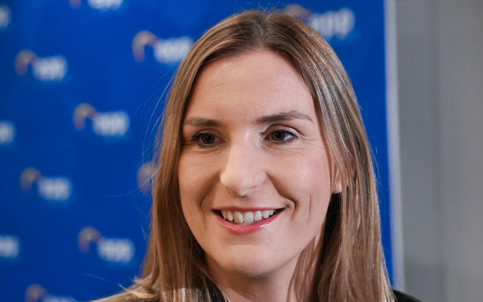 Wiceminister obrony narodowej Magdalena Sobkowiak-Czarnecka.