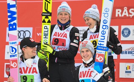 Skoki w Rasnovie. W mikstach górą Norwegia