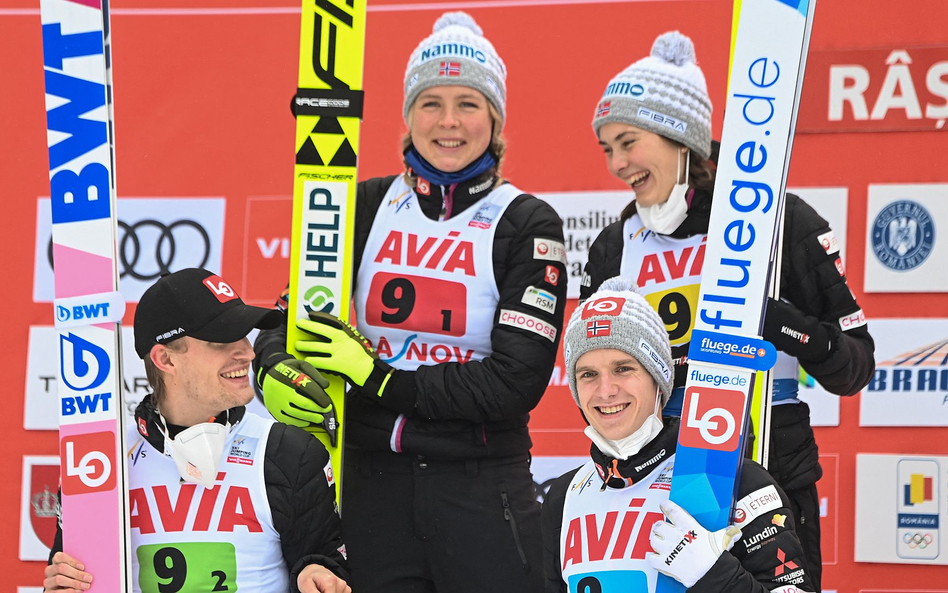 Skoki w Rasnovie. W mikstach górą Norwegia