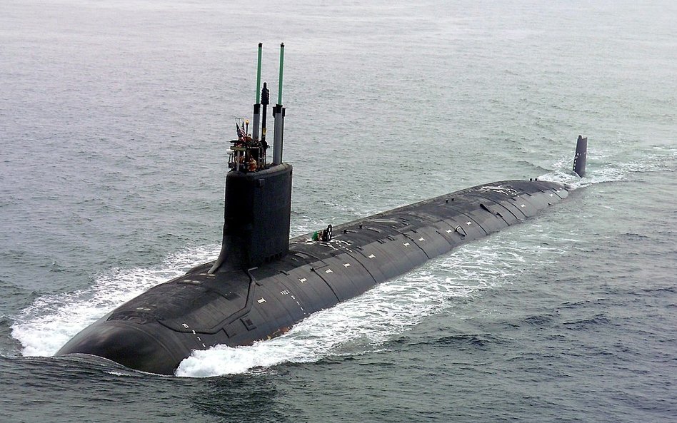 Okręt podwodny o napędzie atomowym klasy Wirginia. Amerykańskie okręty będą teraz łatwiejsze do wykr