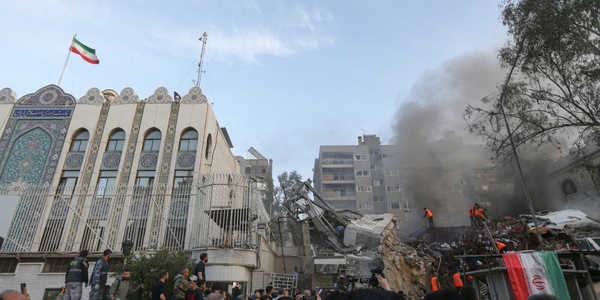 Iran: Izrael zbombardował ambasadę w Syrii. Nie żyje dowódca Al-Kuds (WIDEO)